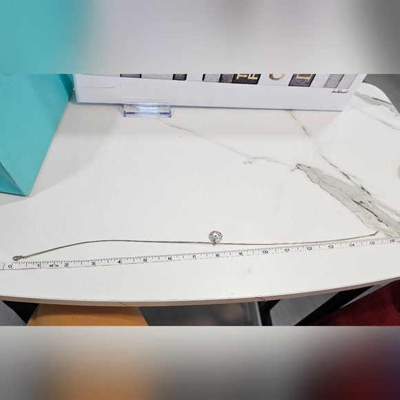 💘Tiffany & Co. Heart Circle 1999 Stencil Cut-Out Necklace in 925 STER Silver✨️ - Picture 11 of 16